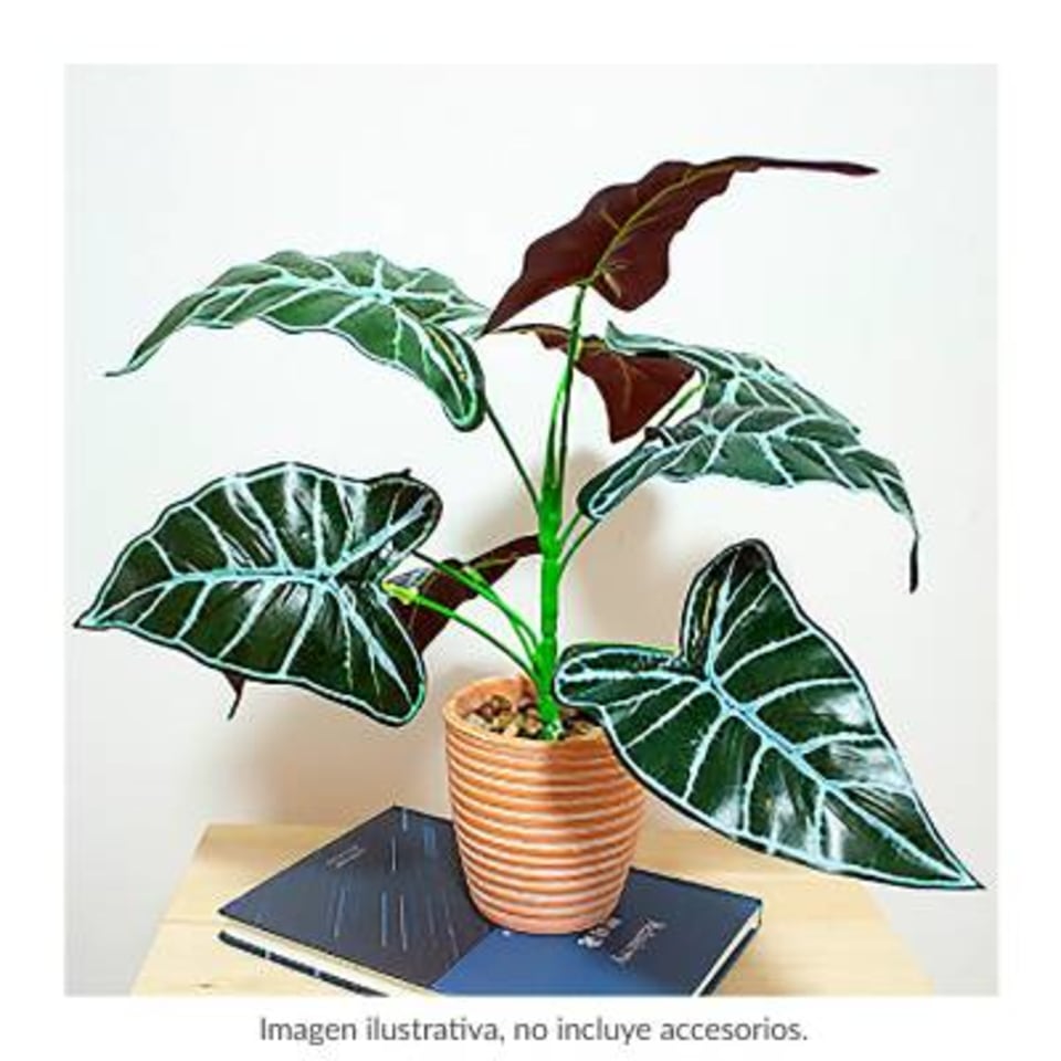 Planta Artificial Mainstays con Maceta Decorativa 40 x 35 cm | Walmart