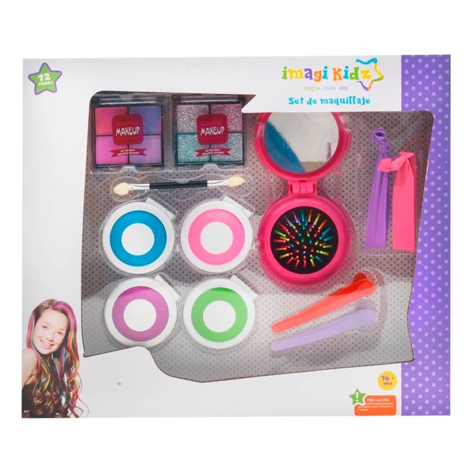 Set de Maquillaje Imagi Kidz Multicolor con 12 pzas | Walmart Set de Maquillaje Imagi Kidz Multicolor con 12 pzas | Walmart