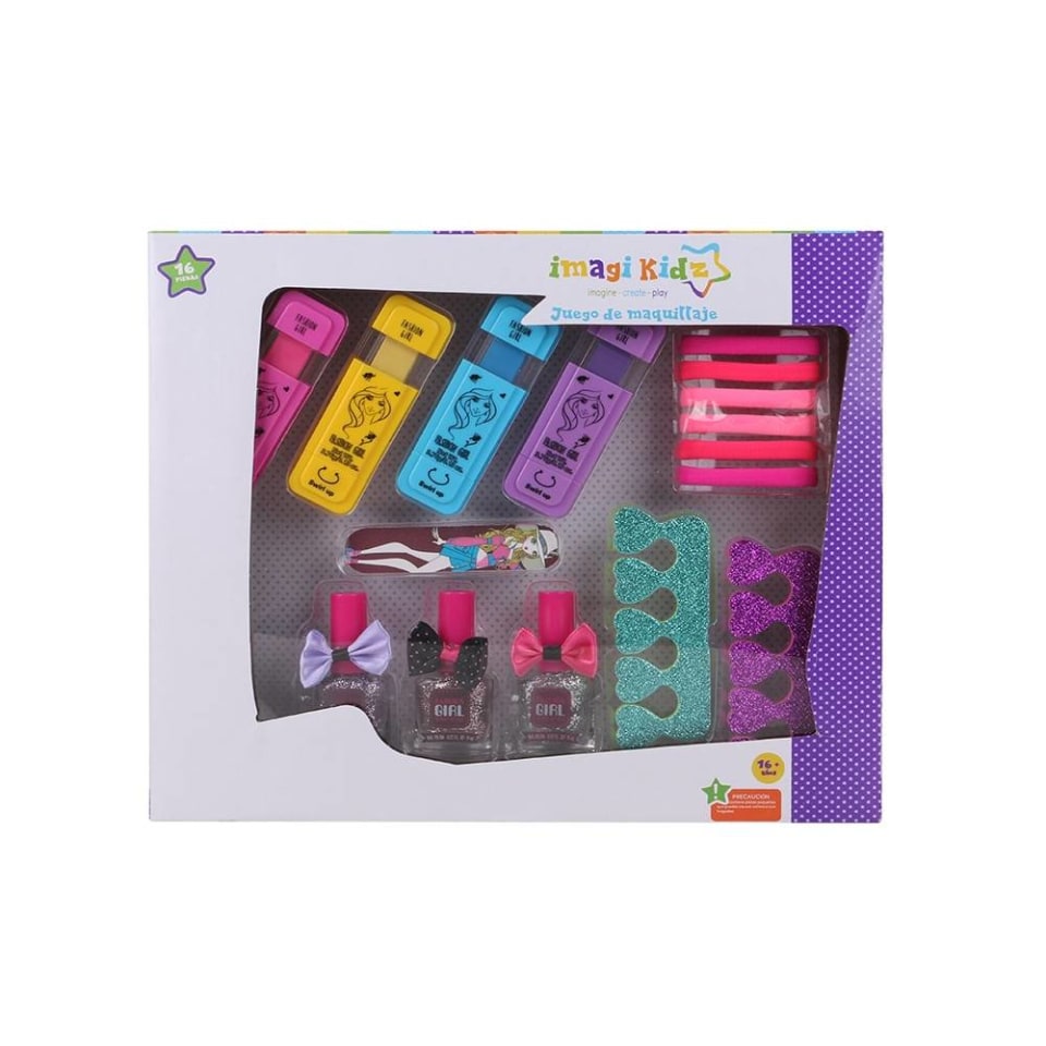 Set de Maquillaje Imagi Kidz con 16 pzas | Walmart Set de Maquillaje Imagi Kidz con 16 pzas | Walmart