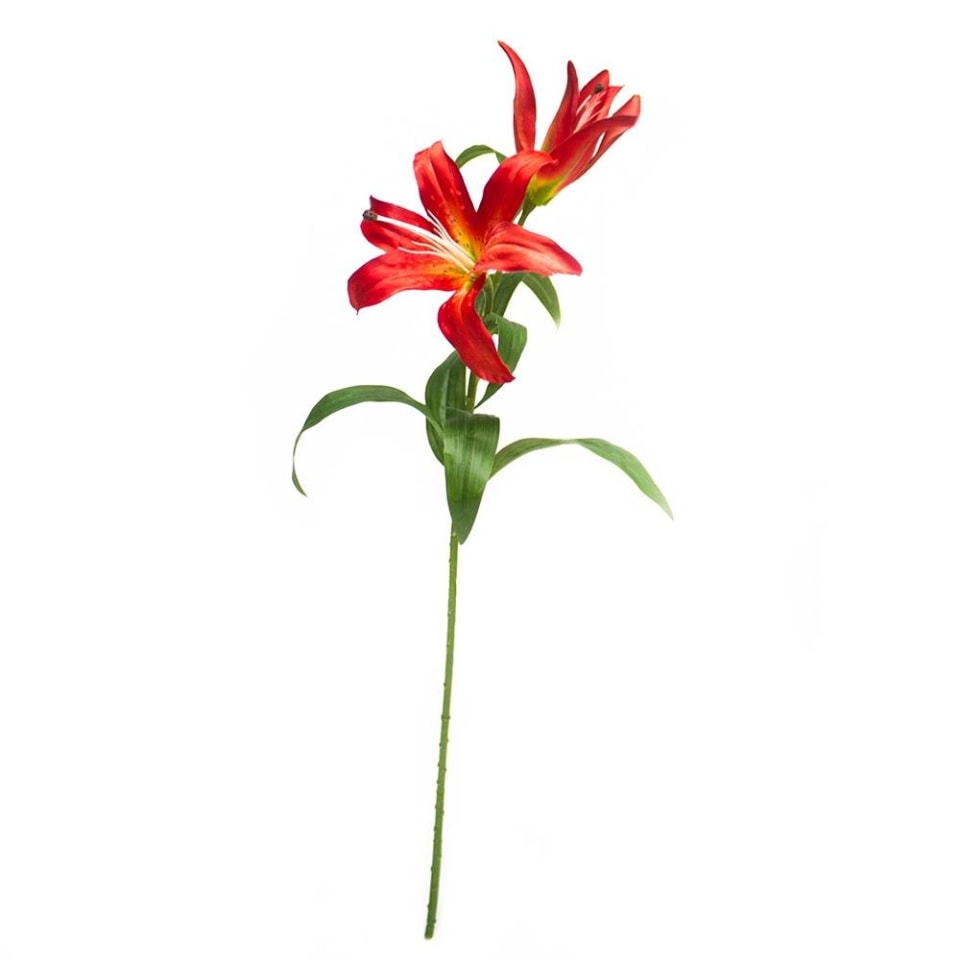 Bouquet de Flores Artificiales Mainstays Lili Roja | Walmart Bouquet de Flores Artificiales Mainstays Lili Roja | Walmart