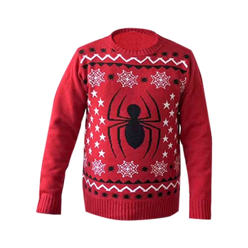 Suéter Spiderman Talla M Ugly Navideño Rojo | Walmart