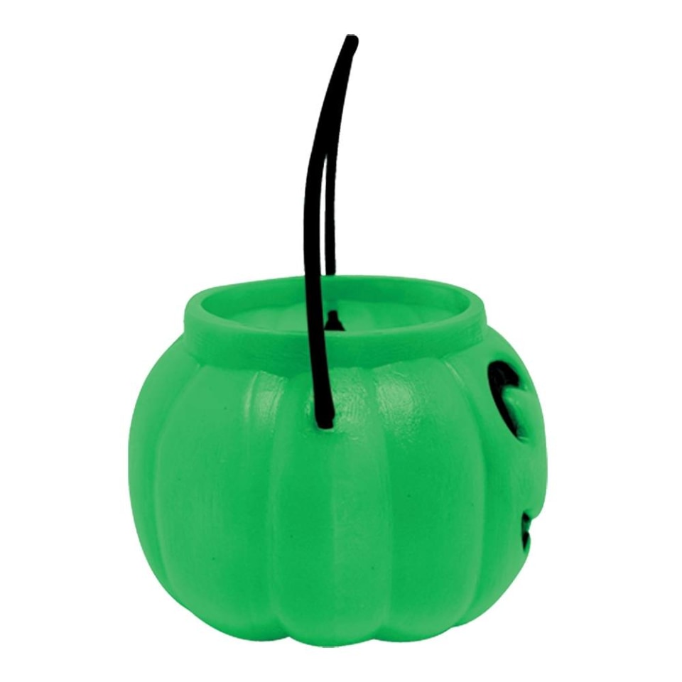 Calabaza de Plástico Halloween Chica Verde con Asa | Walmart Calabaza de Plástico Halloween Chica Verde con Asa | Walmart