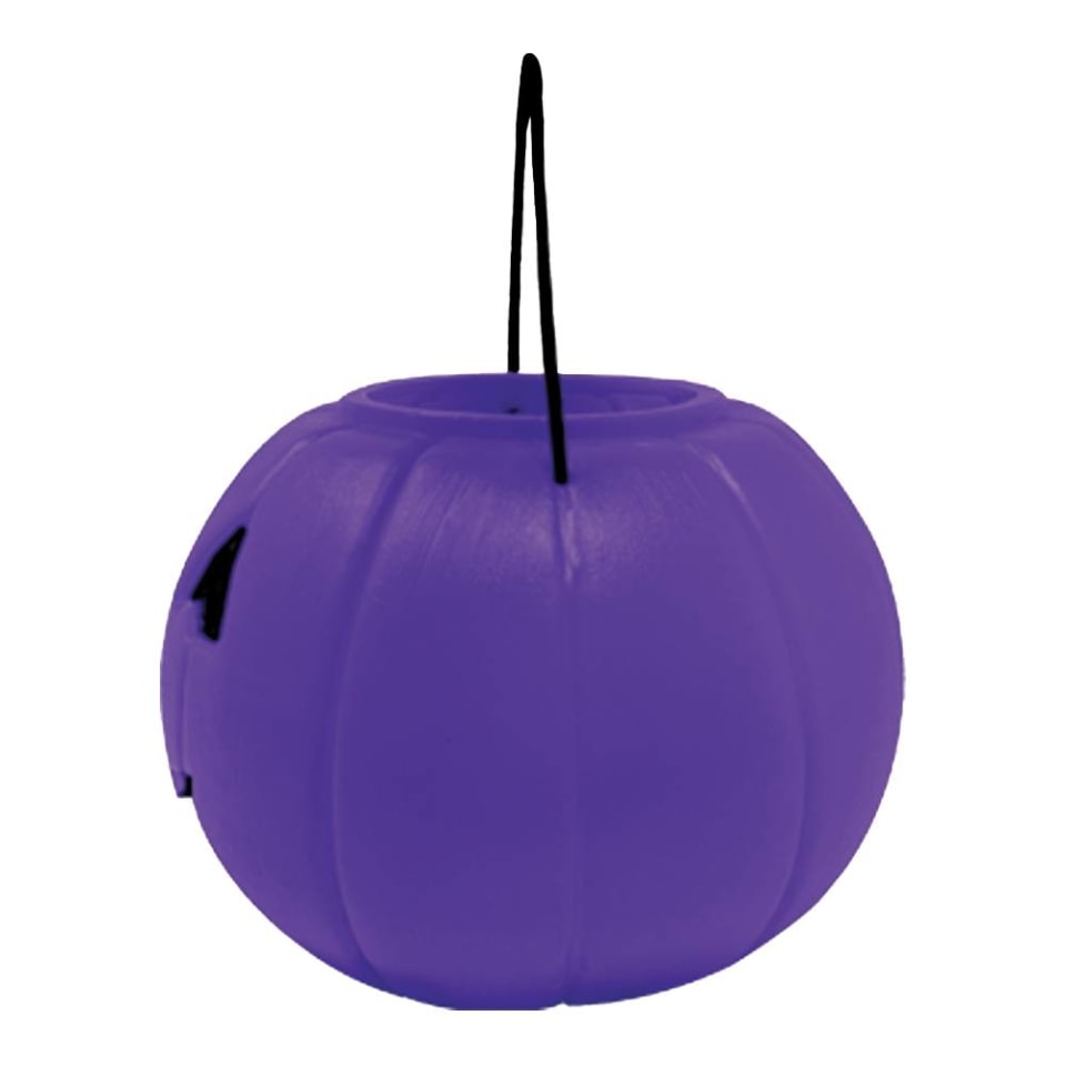 Calabaza de Plástico Halloween Grande Morada con Asa | Walmart Calabaza de Plástico Halloween Grande Morada con Asa | Walmart