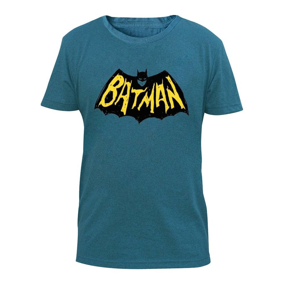 Playera Batman Talla 16 EG Manga Corta Letras en Capa Azul | Walmart