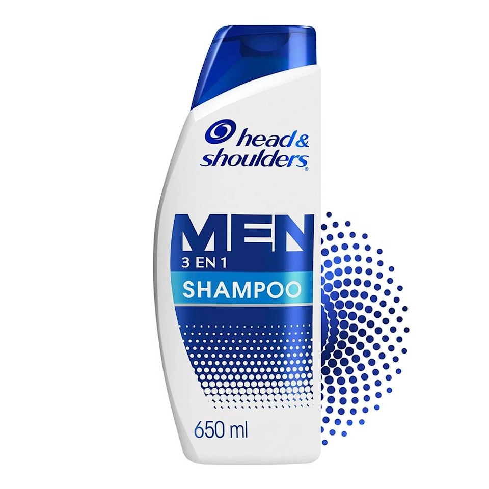 Shampoo Head & Shoulders men 3 en 1 control caspa 650 ml Walmart