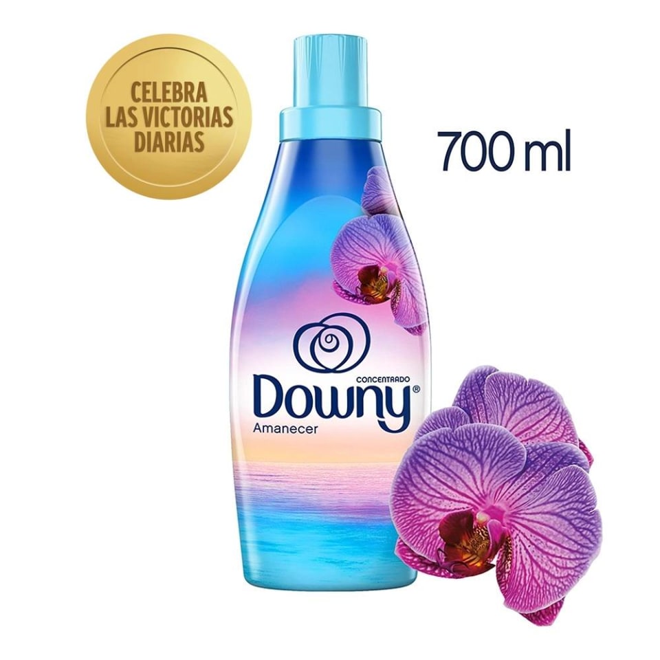 Suavizante de telas Downy Amanecer 5en1 líquido concentrado 700 ml | Walmart