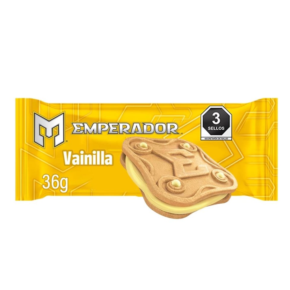 Galletas Gamesa Emperador Sabor Vainilla 36 G Walmart 0774