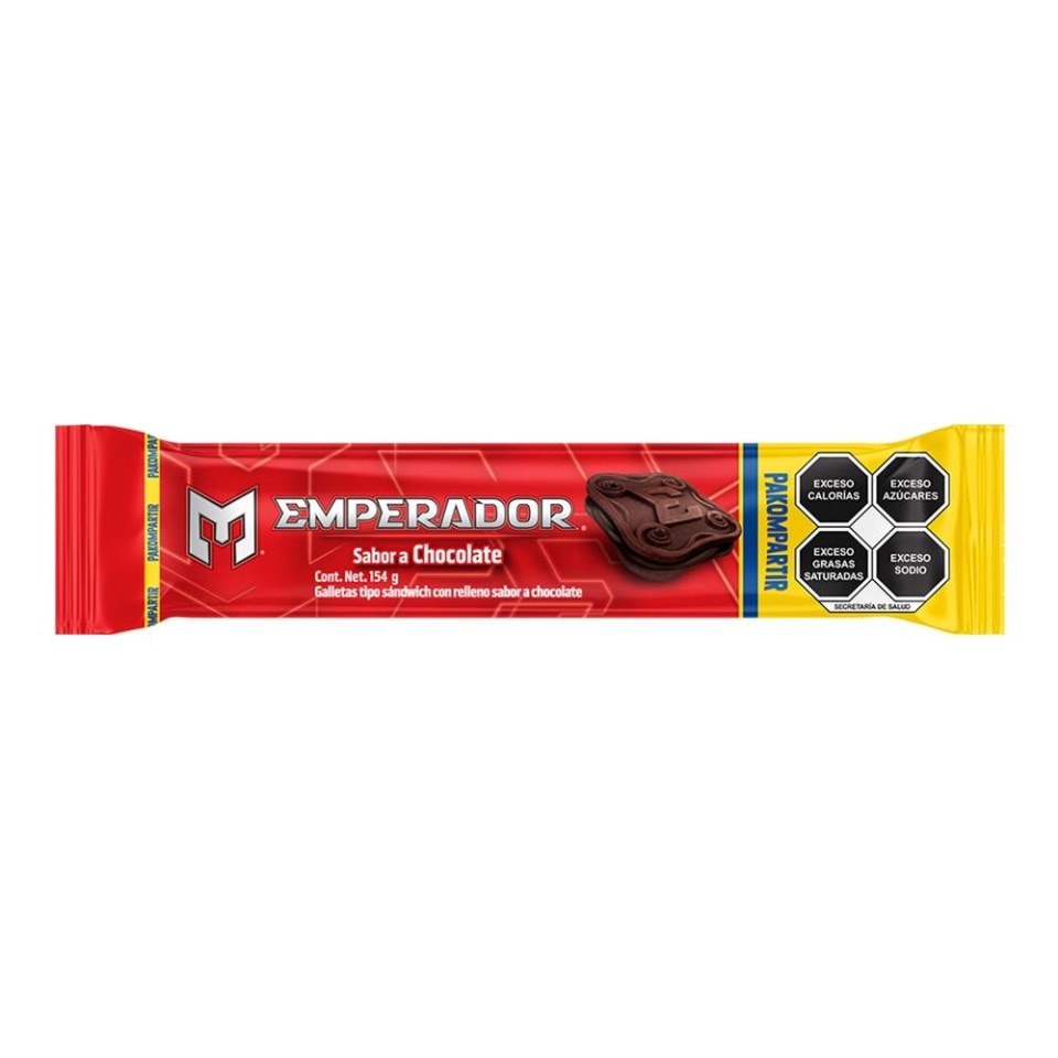 Galletas Gamesa Emperador Tipo Sándwich Sabor Chocolate 154 G Walmart 6239