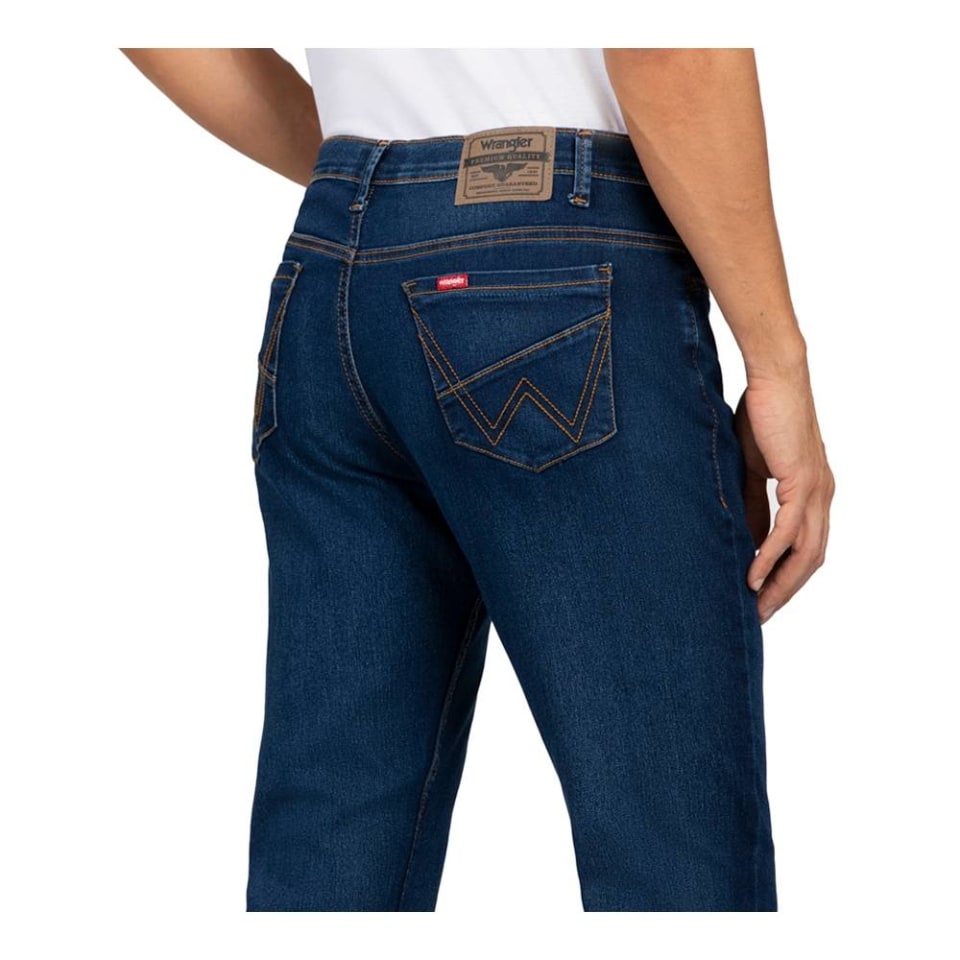 Jeans Wrangler Talla 36 Slim Azul Medio | Walmart