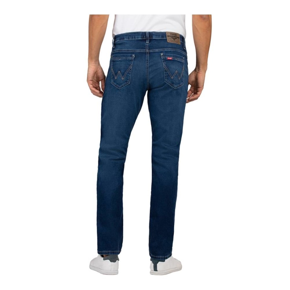 Jeans Wrangler Talla 32 Slim Fit Azul Oscuro | Walmart