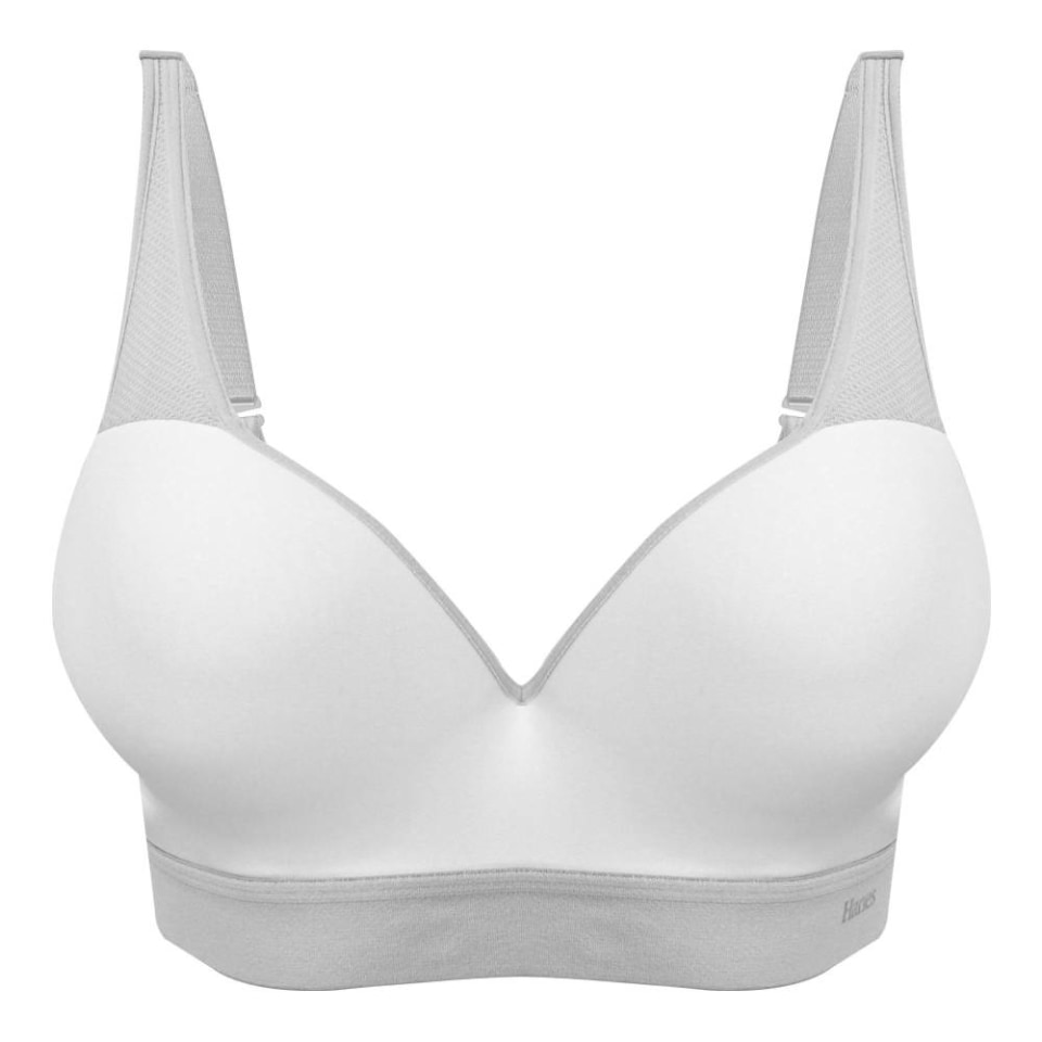 Brasier Hanes Intimates Talla EG Blanco