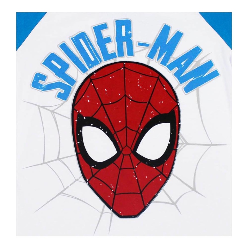 Playera Spiderman Marvel Talla 10 Manga Corta Estampado Rostro Superhéroe  Blanco | Walmart