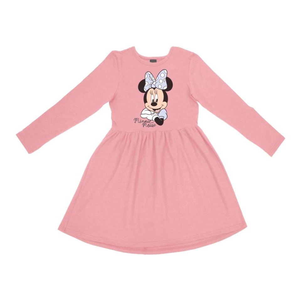 Vestido Minnie Mouse Talla 6 de Manga Larga con Personaje Estampado Rosa | Walmart Vestido Minnie Mouse Talla 6 de Manga Larga con Personaje Estampado Rosa | Walmart