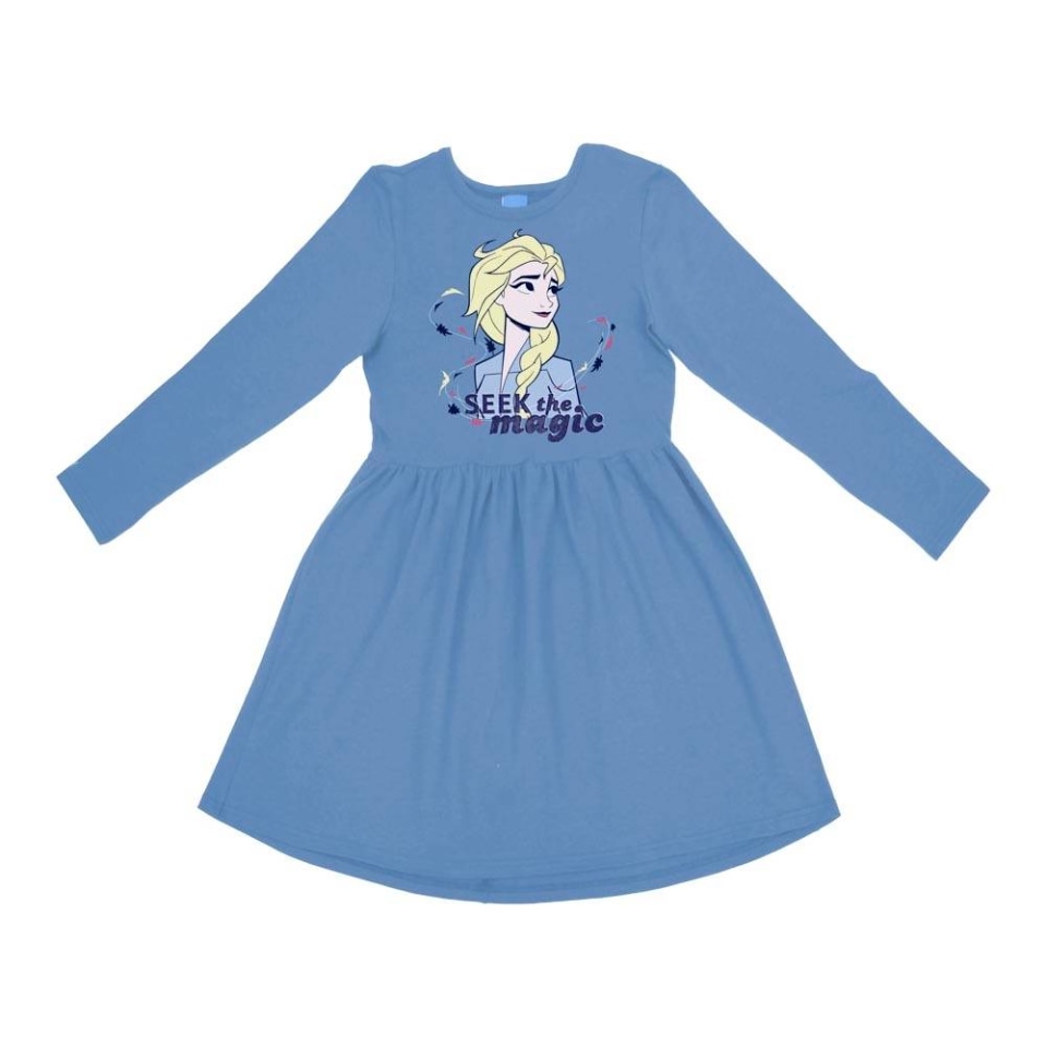 Vestido Frozen Talla 10 de Manga Larga con la Princesa Elsa Azul | Walmart Vestido Frozen Talla 10 de Manga Larga con la Princesa Elsa Azul | Walmart