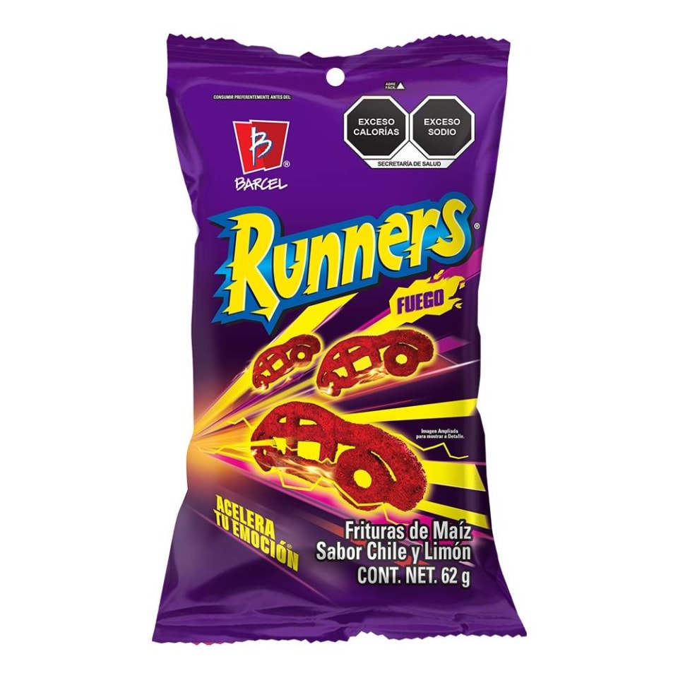 Runners Barcel fuego de 62 g Walmart