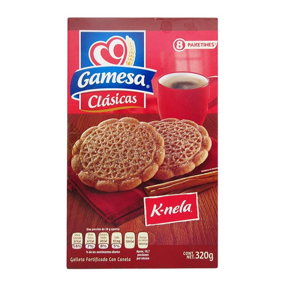 Galletas Gamesa K Nela Clásicas 320 G Walmart 9649