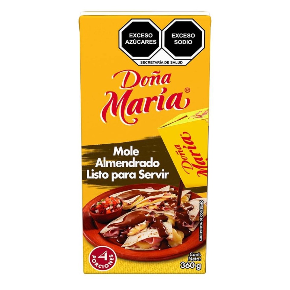 Mole Doña María Almendrado Listo Para Servir 360 G Walmart 6387