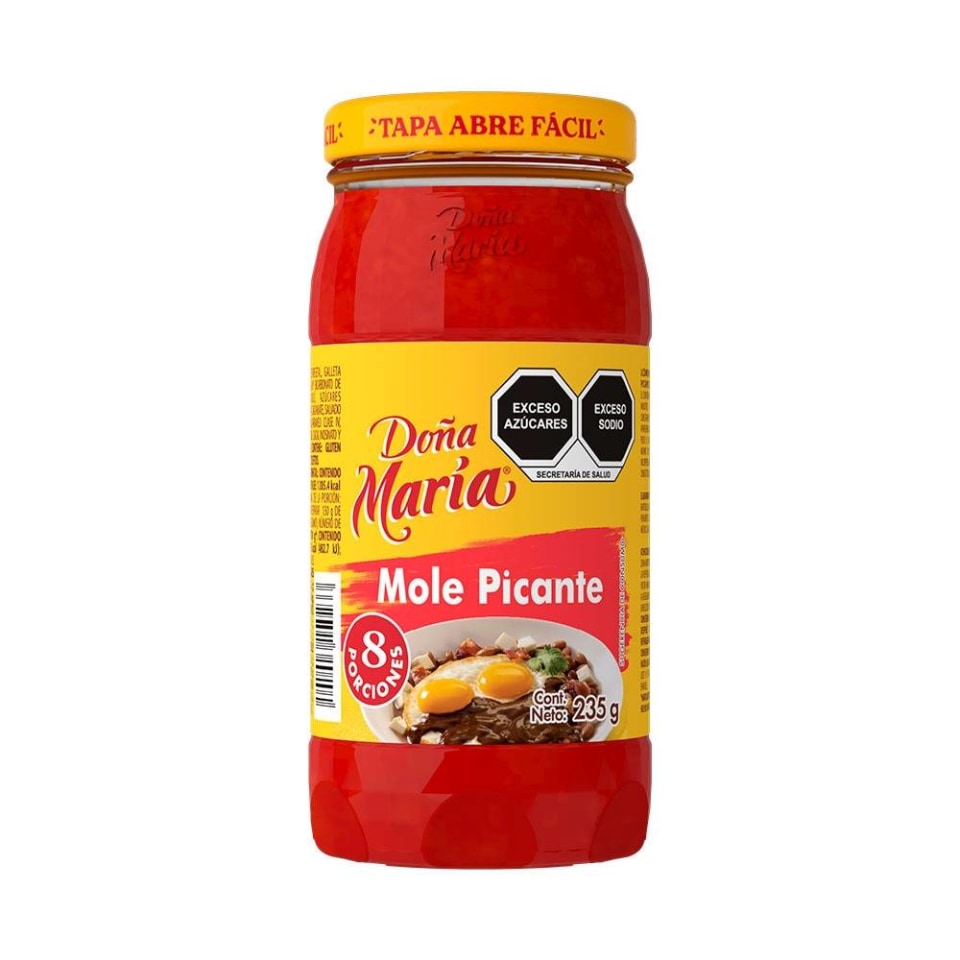 Mole Doña María Picante En Pasta 235 G Walmart 3502