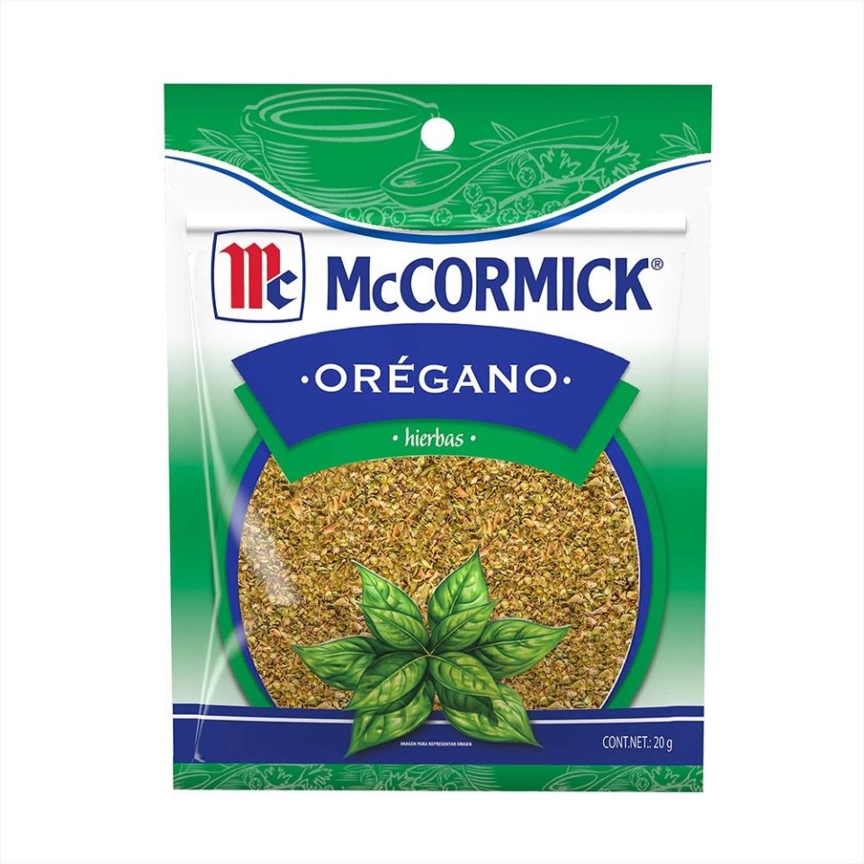 Orégano McCormick 20 g - imagen 1 de 4