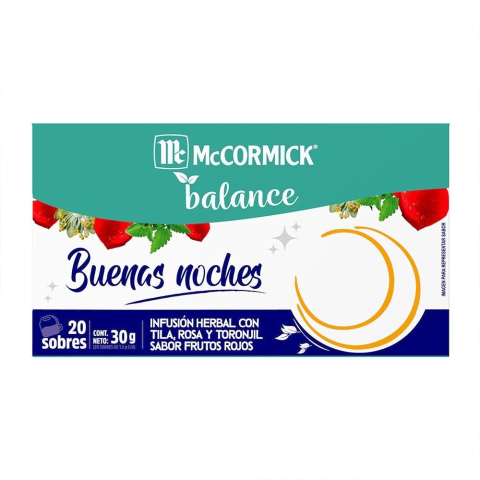 Té McCormick Balance buenas noches 20 sobres | Walmart Té McCormick Balance buenas noches 20 sobres | Walmart