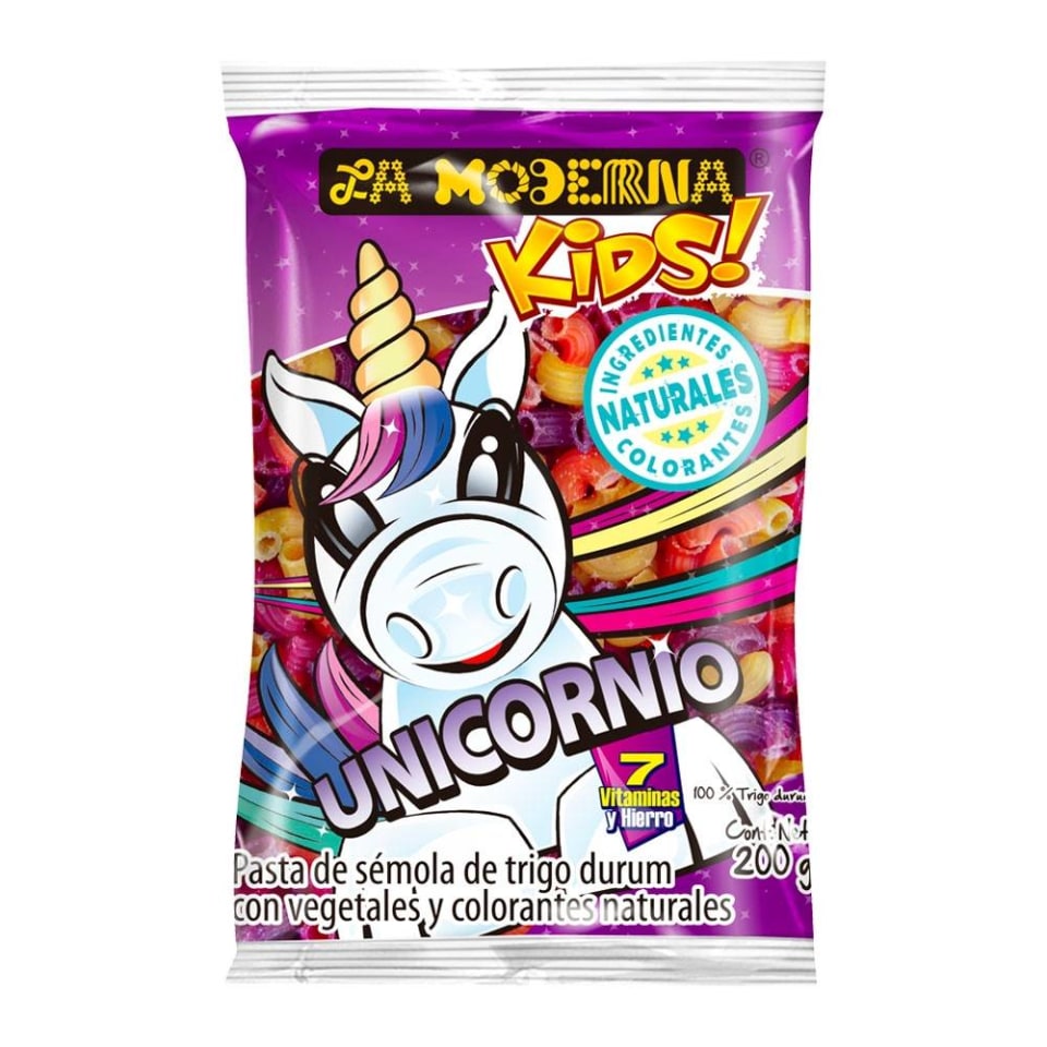 Pasta La Moderna Kids! unicornio 200 g | Walmart