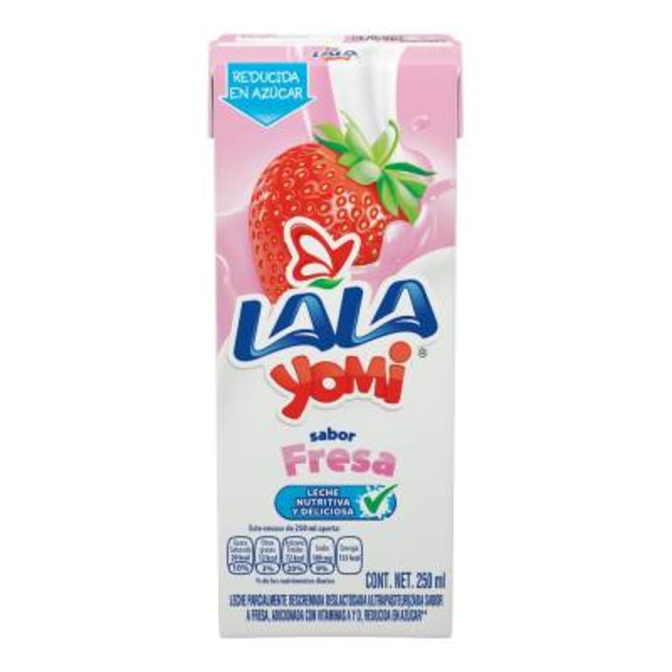 Leche Yomi Lala sabor fresa 250 ml | Walmart