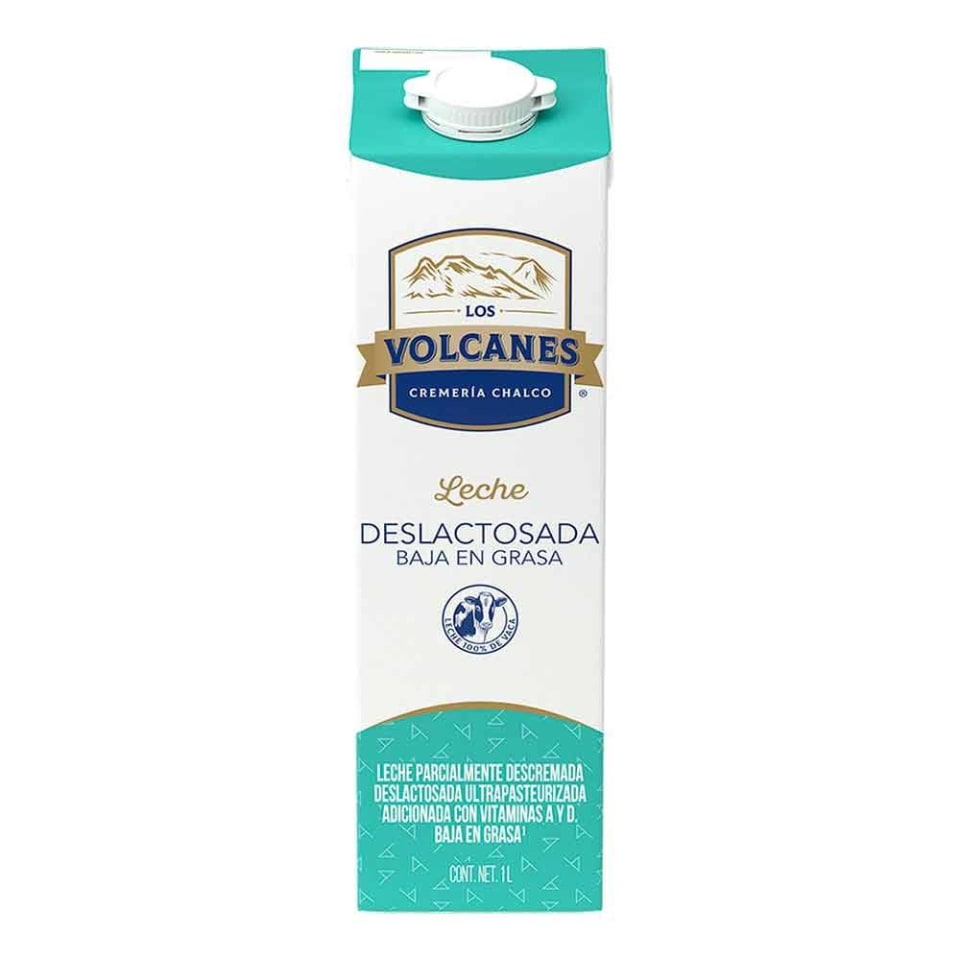 Leche Los Volcanes deslactosada light 1 l