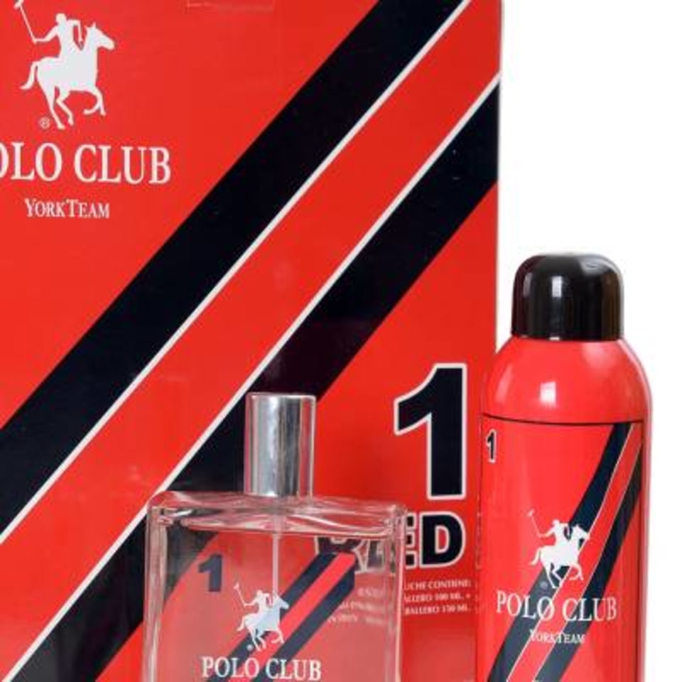 Colonia Polo Club york team 100 ml más desodorante red en spray 150 ml |  Walmart