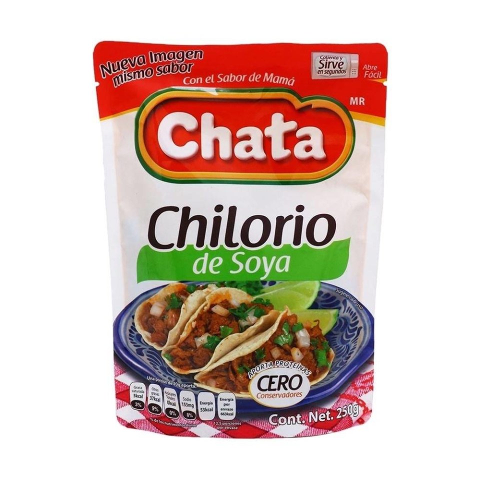 Chilorio Chata de soya 250 g