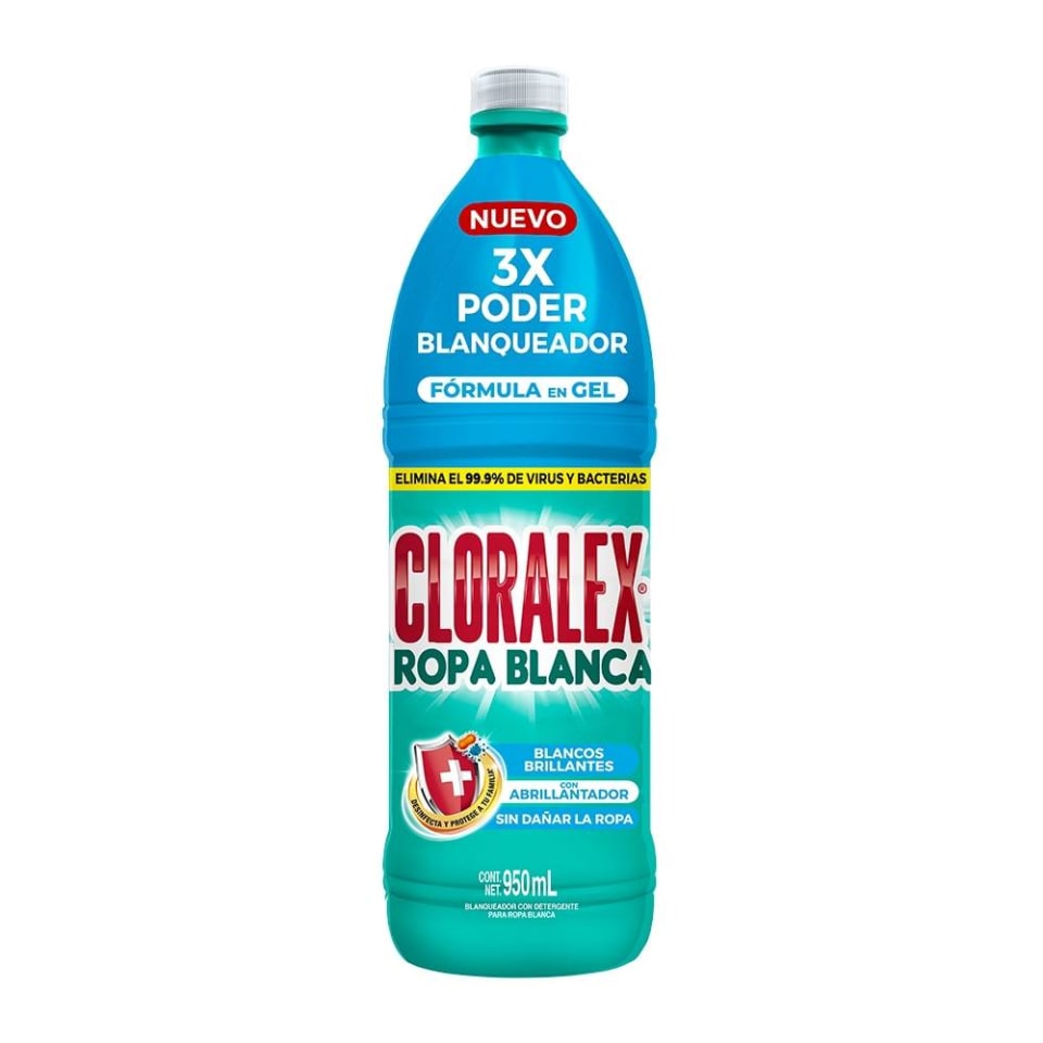 Blanqueador Cloralex En Gel Con Detergente 950 Ml Walmart 1116