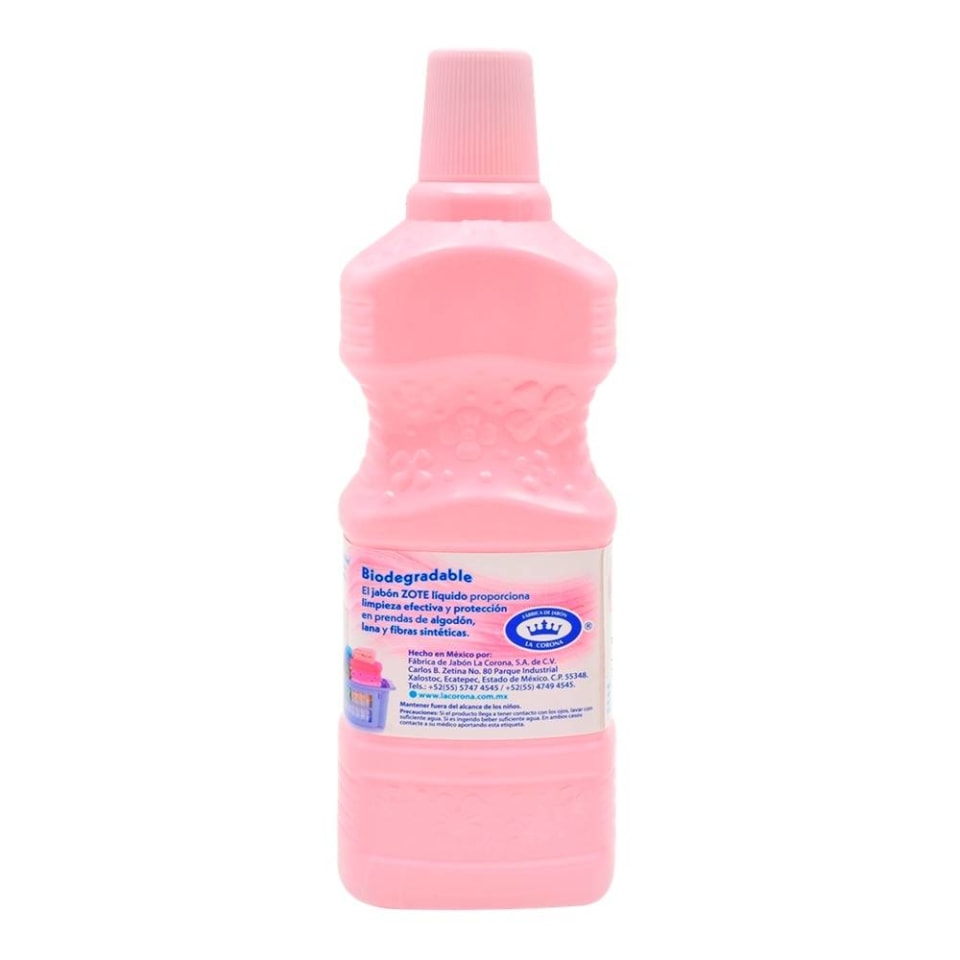 Jabón Líquido Zote Rosa 1 L Walmart 2498