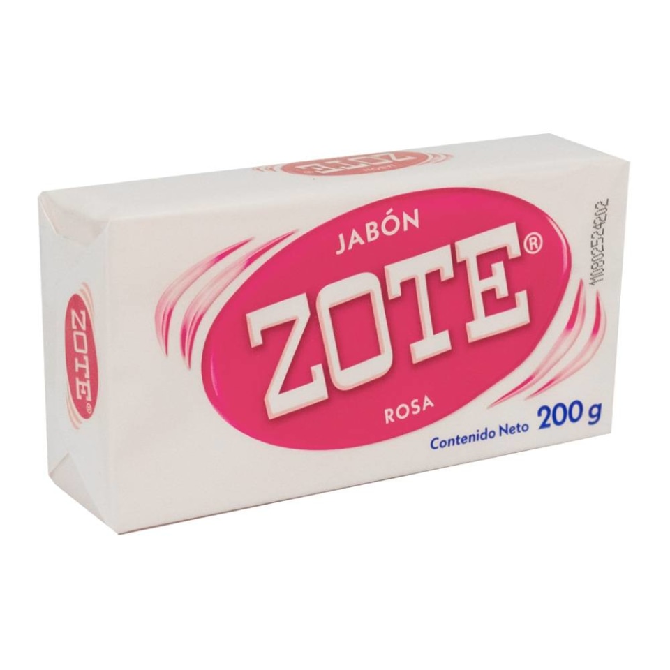 Jabón Zote En Barra Rosa 200 G Walmart 3168