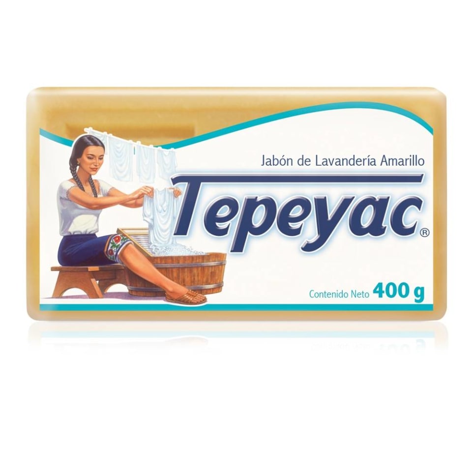 Jabón De Lavandería Tepeyac En Barra Amarillo 400 G Walmart 1744