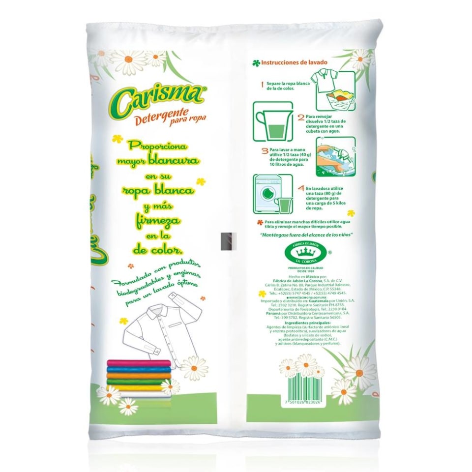 Detergente En Polvo Carisma Para Ropa Blanca Y De Color 2 Kg Walmart 1908