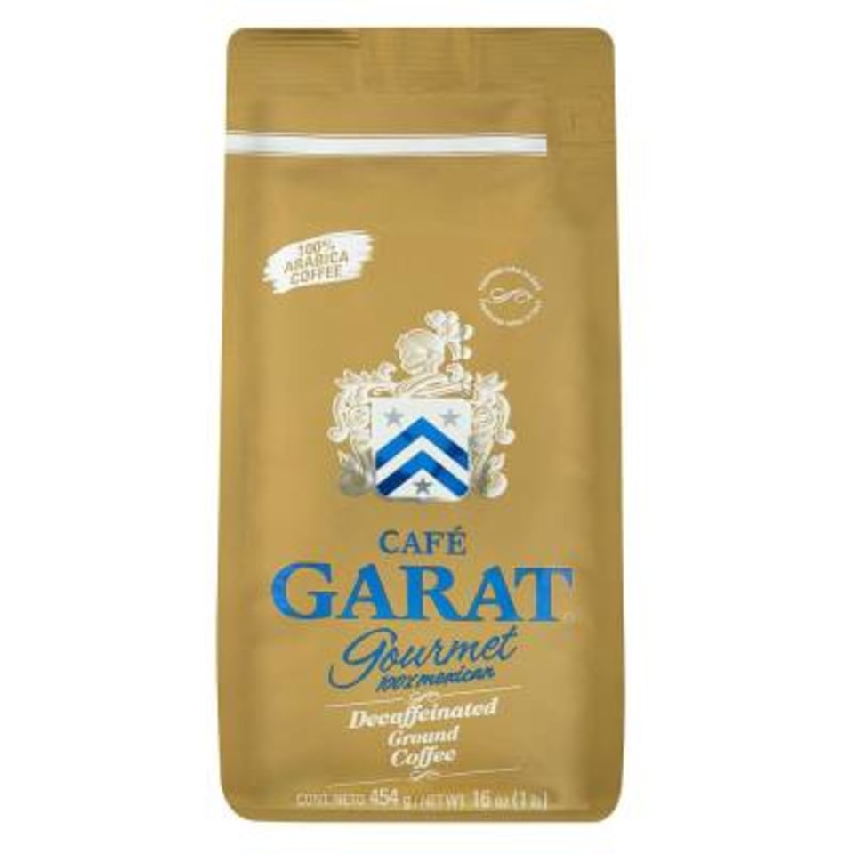 Café Molido Garat Descafeinado Gourmet 454 G Walmart 