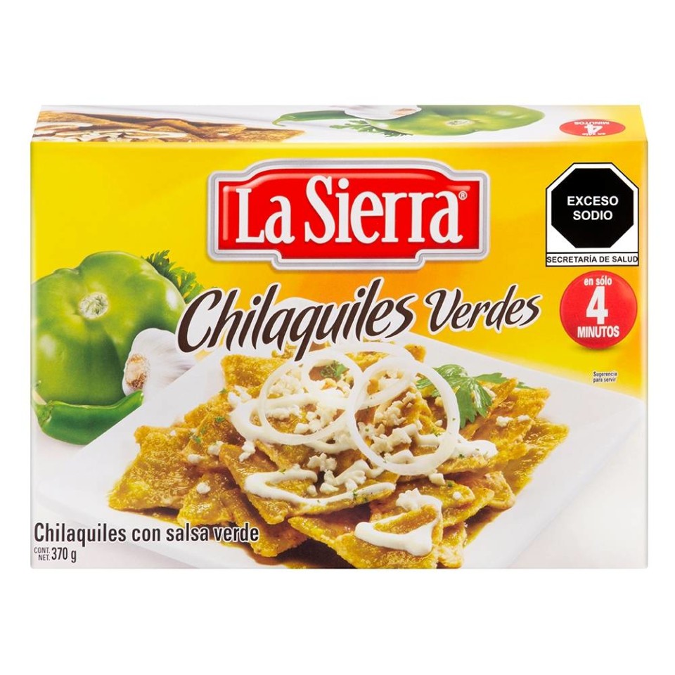 Chilaquiles verdes La Sierra 370 g