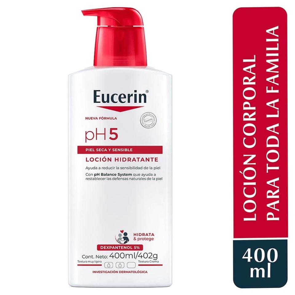 Crema Líquida Eucerin Ph5 Piel Seca Y Sensible 400 Ml Walmart