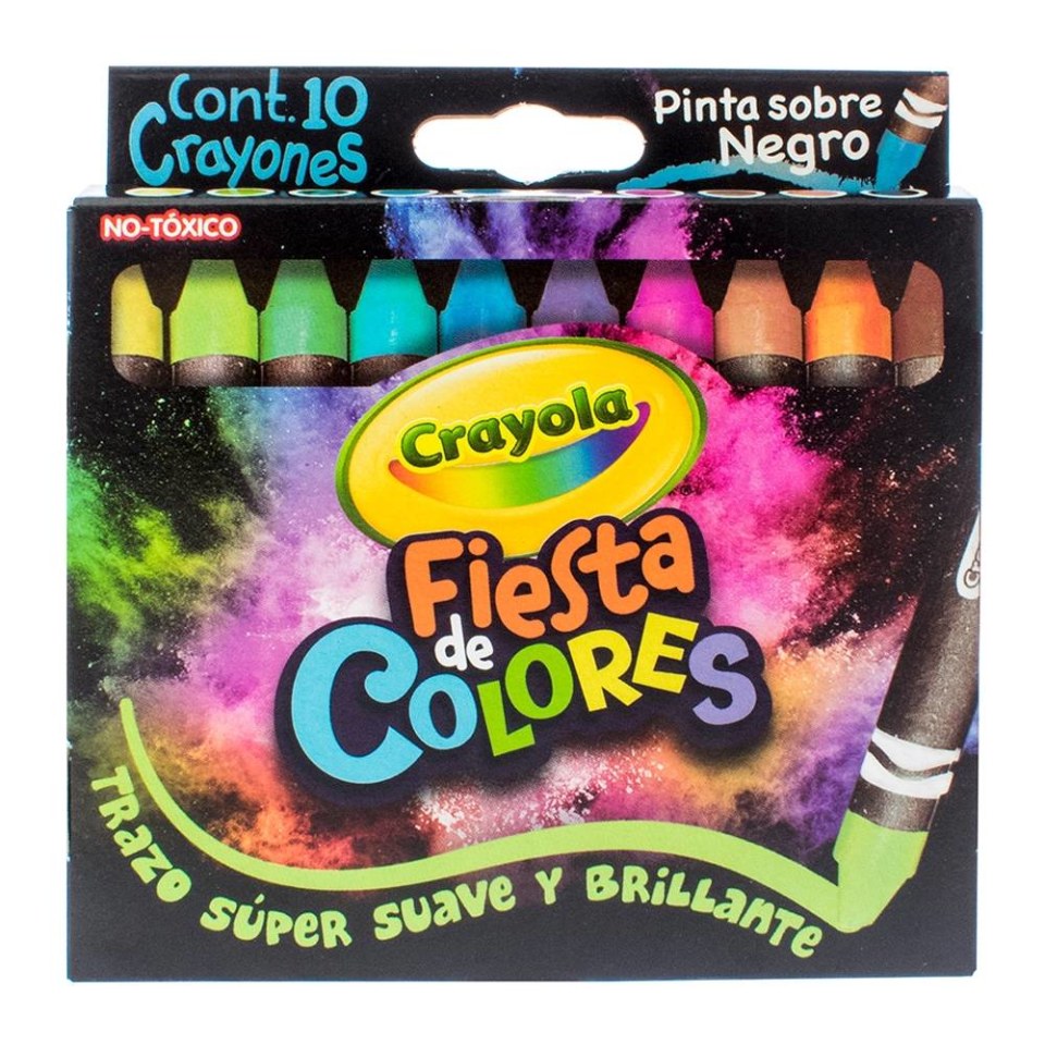 Crayones Crayola Fiesta de Colores | Walmart