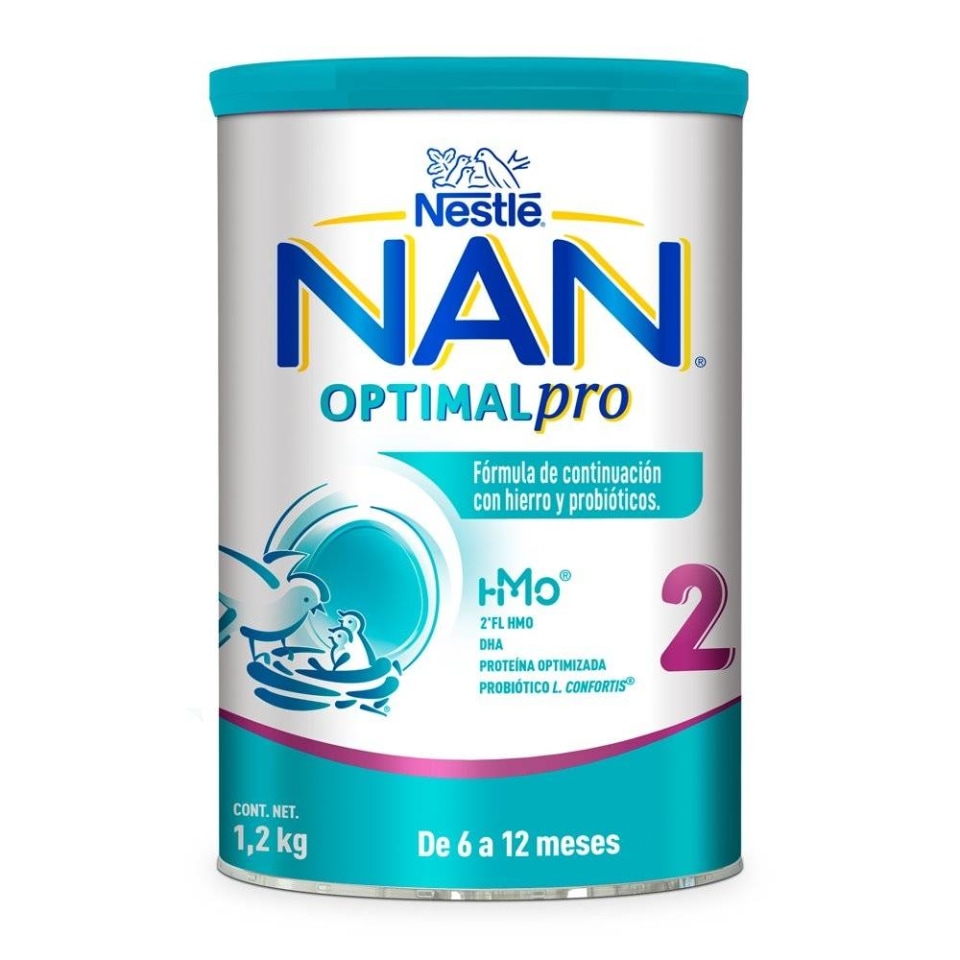 Fórmula de continuación Nan optimal pro 2 de 6 a 12 meses  kg | Walmart