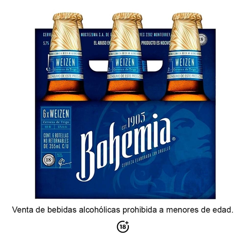 Cerveza Modelo ámbar 6 botellas de 355 ml c/u | Walmart