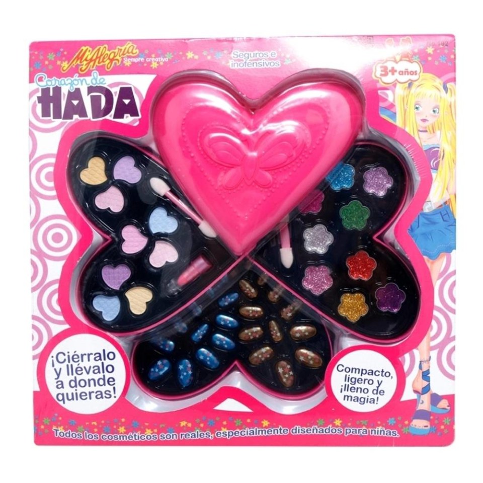 Estuche de maquillaje Mi Alegría Corazón de Hada 1 pza | Walmart Estuche de maquillaje Mi Alegría Corazón de Hada 1 pza | Walmart