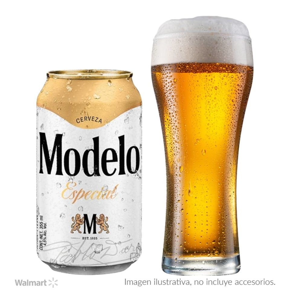 Cerveza clara Modelo Especial 6 latas de 355 ml c/u | Walmart