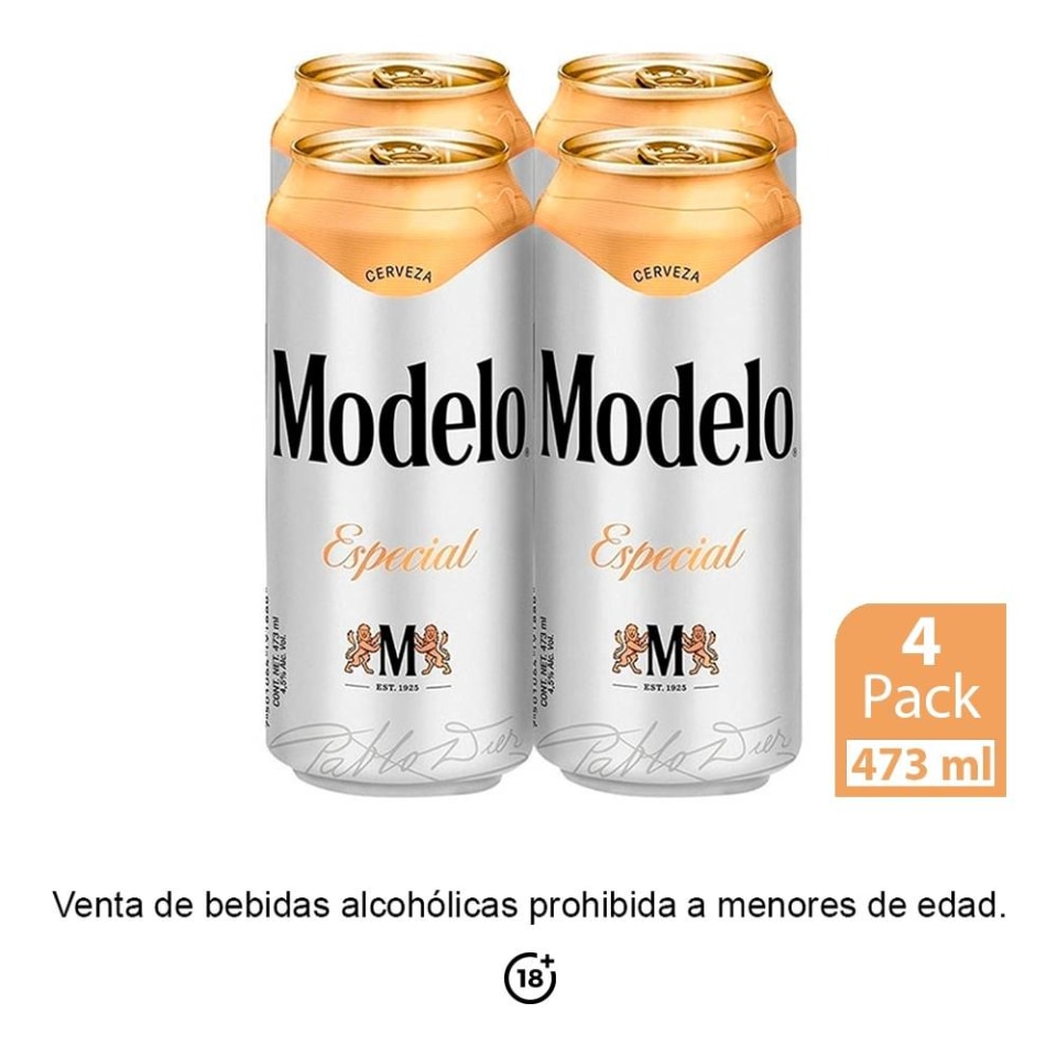 Cerveza Modelo Especial American Pilsner oscura 710 ml | Walmart