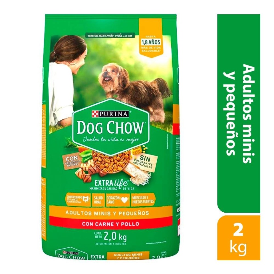 Alimento para Perro Dog Chow Extra Life Cachorro Medianos y Grandes Carne,  Pollo  kg | Walmart