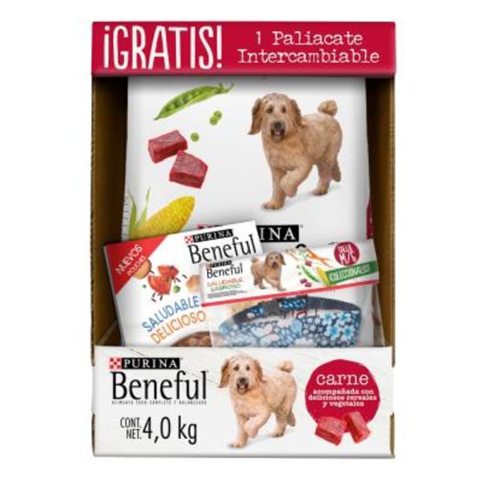 Beneful Original 20 Kg Alimento para perros Beneful Original carne adulto todas las razas 4 kg