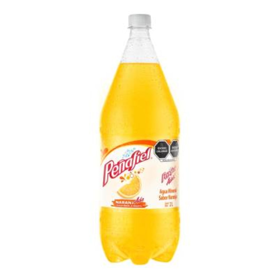 Agua Mineral Pe Afiel Adas Sabor Naranjada L Walmart