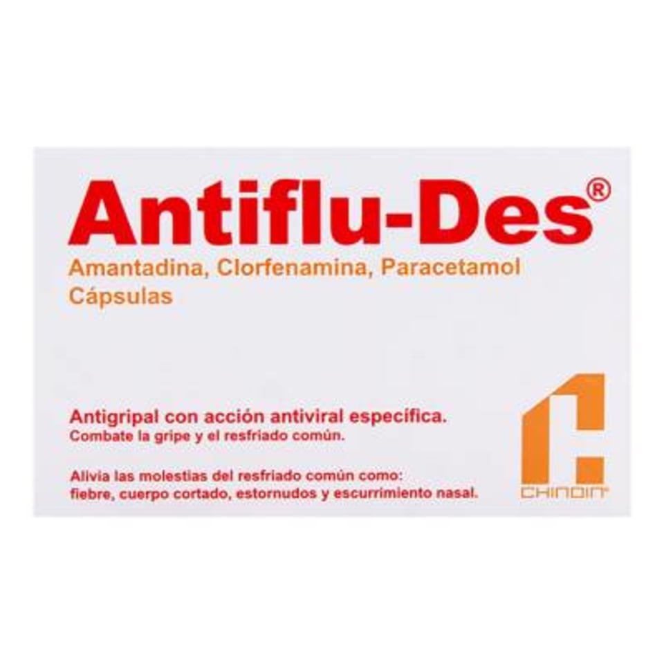 Antiflu-Des 24 cápsulas | Walmart
