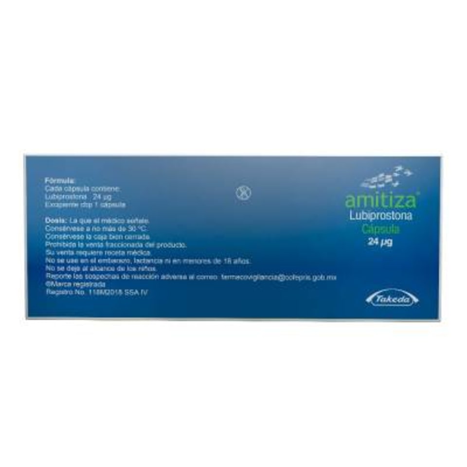 Amitiza 24 mcg 60 cápsulas Walmart