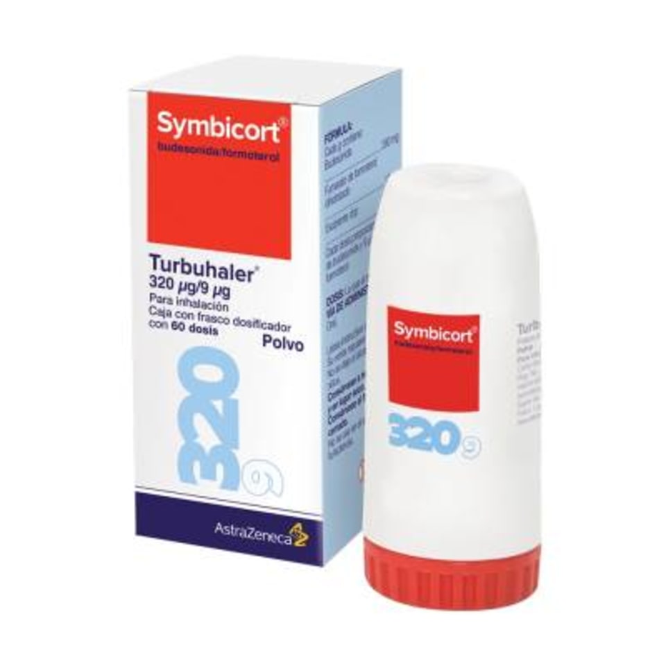 Symbicort Turbuhaler polvo 320 µg/9 µg 60 dosis | Walmart