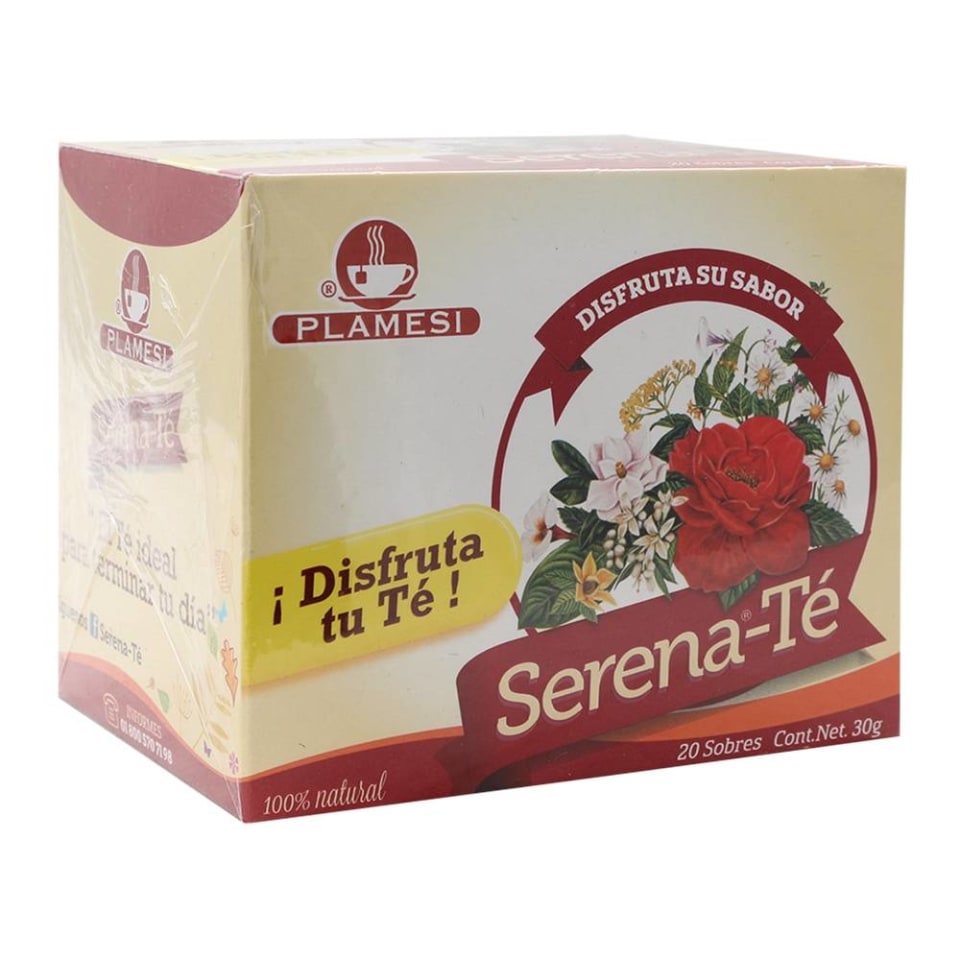 Té Plamesi Serena Te 20 Sobres Walmart 2610